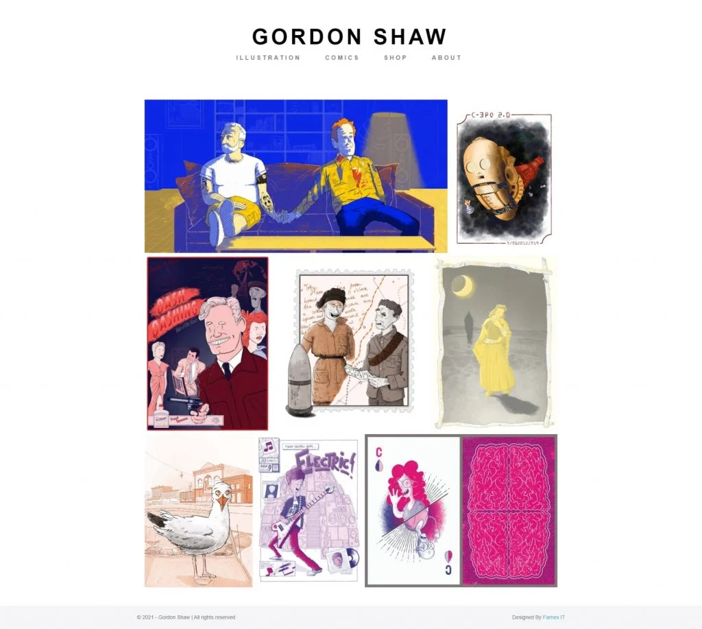 Gordon Shaw Website